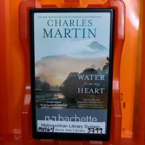 WATER FROM MY HEART By Charles Martin Fiction Playaway Audio Book